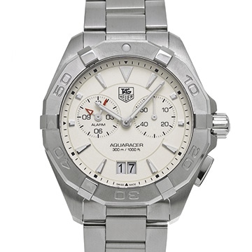 タグ ホイヤー アクアレーサー ウォッチアラーム WAY111Y.BA0928 シルバー メンズ 時計 【中古】【wristwatch】