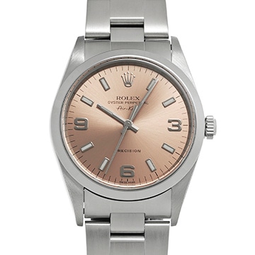 ロレックス エアキング 14000M ピンク メンズ 時計 【中古】【wristwatch】