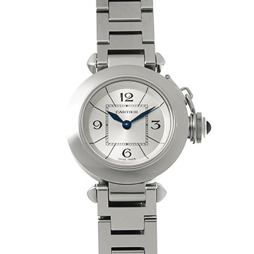 カルティエ ミスパシャ W3140007 シルバー レディース 時計 【中古】【wristwatch】