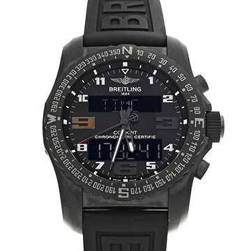 ブライトリング コックピット B50 ナイトミッション VB501022/BD41 ブラック メンズ 時計 【中古】【wristwatch】