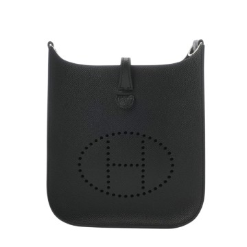 エルメス エヴリン TPM セリエ ブラック ヴォーエプソン レディース バッグ 【中古】【bag】