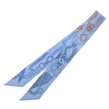 エルメス ツイリー BOUCLES ETMAILLONS マルチカラー 064367S シルク100％ レディース 【未使用】【other】