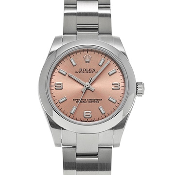 ロレックス オイスターパーペチュアル 31 177200 ピンク ユニセックス 時計 【中古】【wristwatch】
