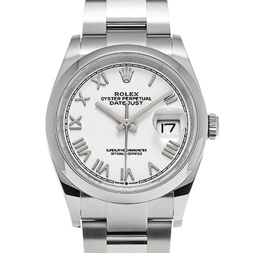 ロレックス デイトジャスト 36 126200 ホワイト メンズ 時計 【新品】【wristwatch】