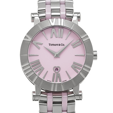 ティファニー アトラス Z1301.11.11A31A00A ピンク レディース 時計 【中古】【wristwatch】