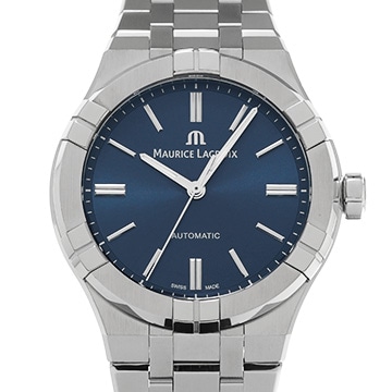 モーリス ラクロア アイコン オートマティック 42mm クラブジャパン エディション AI6008-SS00F-437-A ブルー メンズ 時計 【中古】【wristwatch】