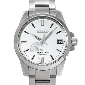 グランドセイコー ヘリテージコレクション スプリングドライブ SBGA015 シルバー メンズ 時計 【中古】【wristwatch】