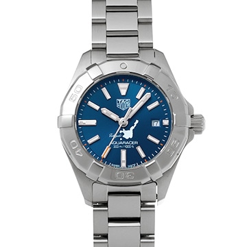 タグ ホイヤー アクアレーサー クォーツ WBD1416.BA0741 ブルー レディース 時計 【中古】【wristwatch】