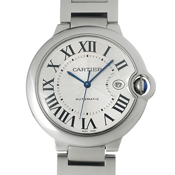 カルティエ バロンブルー  W69012Z4 シルバー メンズ 時計 【中古】【wristwatch】