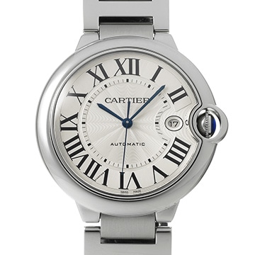 カルティエ バロンブルー W69012Z4 シルバー メンズ 時計 【中古】【wristwatch】