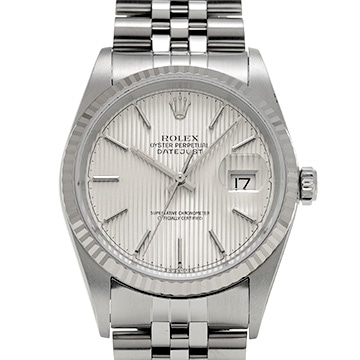 ロレックス デイトジャスト 16234 シルバータペストリー メンズ 時計 【中古】【wristwatch】