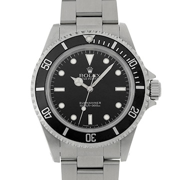 ロレックス サブマリーナ 14060 ブラック メンズ 時計 【中古】【wristwatch】