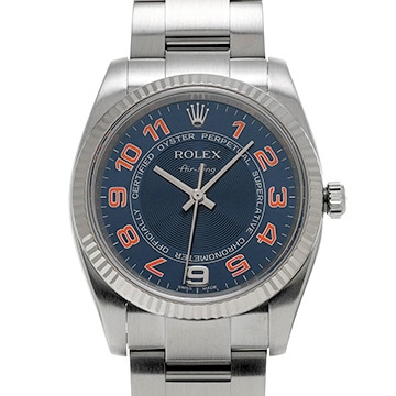 ロレックス エアキング 114234 ブルーコンセントリック メンズ 時計 【中古】【wristwatch】
