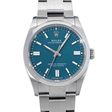 ロレックス オイスターパーペチュアル 36 126000 メッドブルー メンズ 時計 【中古】【wristwatch】