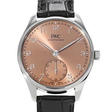 IWC ポルトギーゼ オートマティック 40 IW358313 サーモン メンズ 時計 【中古】【wristwatch】