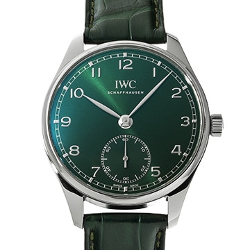 IWC ポルトギーゼ オートマティック 40 IW358310 グリーン メンズ 時計 【中古】【wristwatch】