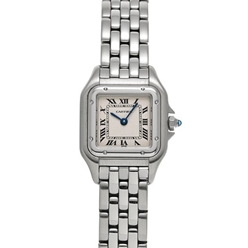 カルティエ パンテール SM W25033P5 シルバー レディース 時計 【中古】【wristwatch】