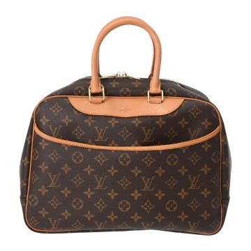 ルイ ヴィトン モノグラム ドーヴィル ブラウン M47270 モノグラムキャンバス レディース バッグ 【中古】【bag】