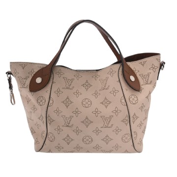 ルイ ヴィトン モノグラムマヒナ ヒナ PM クレーム M54351 レザー レディース バッグ 【中古】【bag】